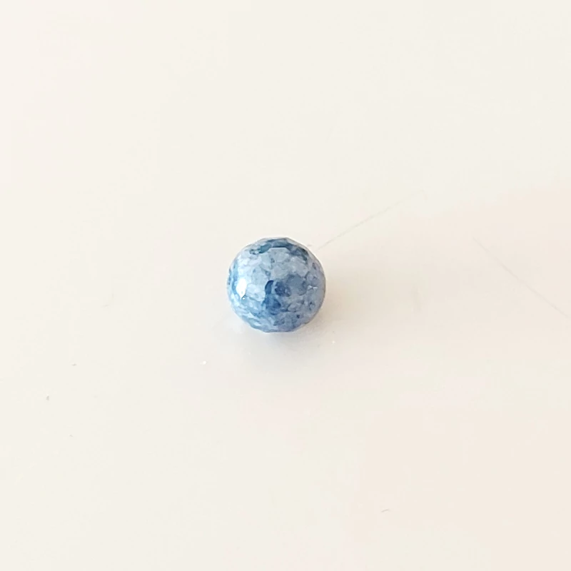 Akvamarin Aura 6 mm Ásványgyöngy