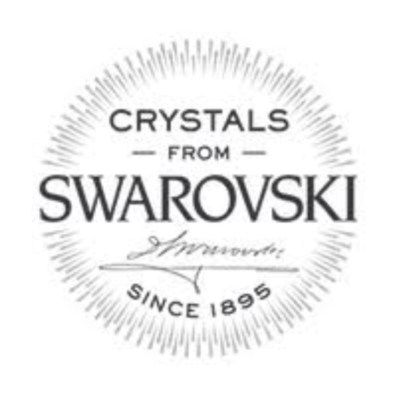 Kép 2/2 - Swarovski white pearl karkötő tűzpiros kristàly dìsszel